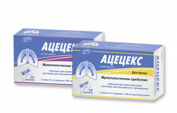 Препарат Ацецекс.