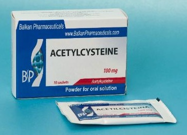 Препарат Ацетилцистеин.