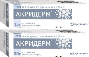 Препарат Акридерм® .