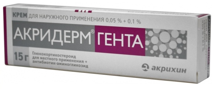 Препарат Акридерм® ГЕНТА .