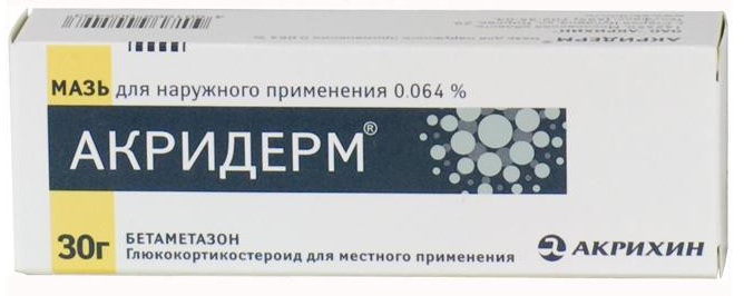 Препарат Акридерм® .