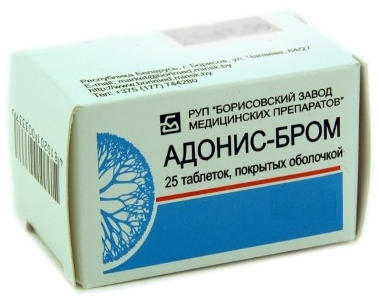 Препарат Адонис-Бром.