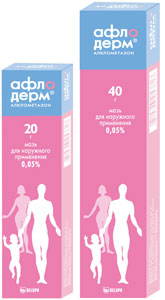 Препарат Афлодерм.