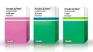 Препарат Альфа Д3-Тева®.