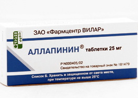 Препарат Аллапинин.