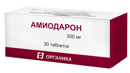 Препарат Амиодарон.