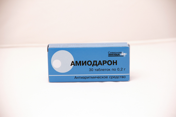 Препарат Амиодарон 0,2 г №30.