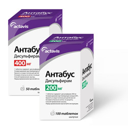 Препарат Антабус.