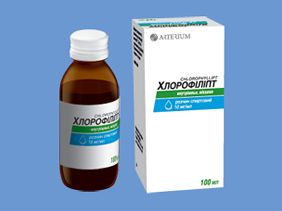 Препарат Хлорофиллипт.