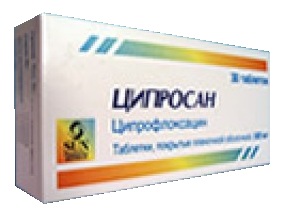 Препарат Ципросан.