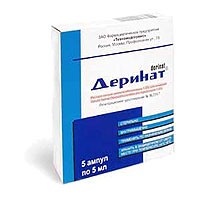 Препарат Деринат.