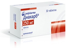 Препарат Диакарб®.