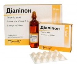 Препарат Диалипон.