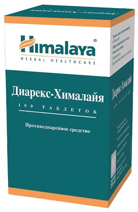 Препарат Диарекс-Хималайя.