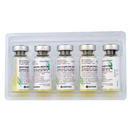 Препарат Доксициклин-Ферейн®.
