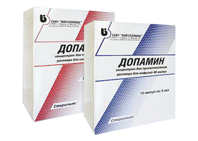 Препарат Допамин.