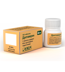 Препарат Дротаверин. ЗАО "Фармацевтическая фирма "Дарница" Украина