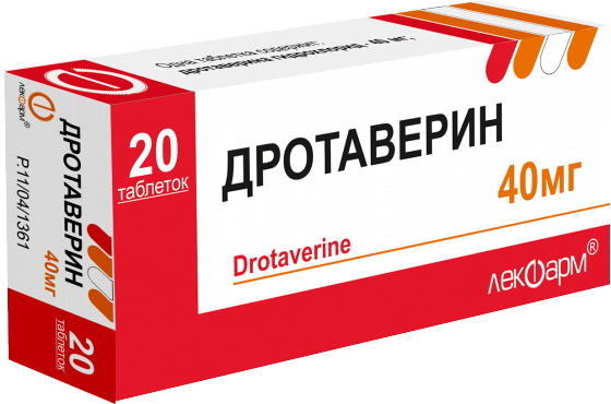 Препарат Дротаверин. ЗАО "Фармацевтическая фирма "Дарница" Украина