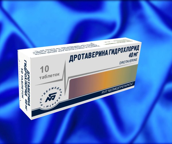 Препарат Дротаверина гидрохлорид.