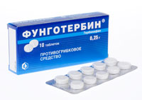 Препарат Фунготербин® таблетки.