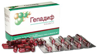 Препарат Гепадиф капсулы.