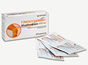 Препарат Глюкозамин-Марбиофарм.
