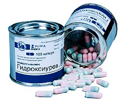 Препарат Гидроксиуреа. Teva (Тева) Израиль