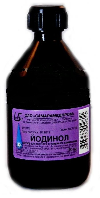 Препарат Йодинол.
