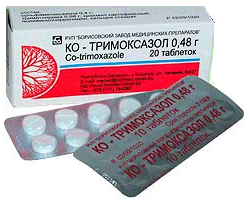 Препарат Ко-тримоксазол. ООО «Фармлэнд» Республика Беларусь