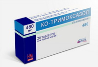 Препарат Ко-тримоксазол.