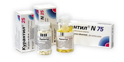 Препарат Курантил® 25/N25/N75.