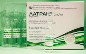 Препарат Латран.