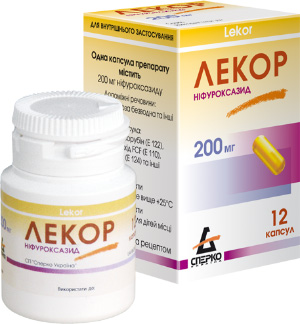 Препарат Лекор.