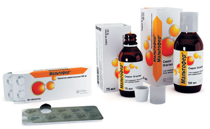 Препарат Мальтофер®.