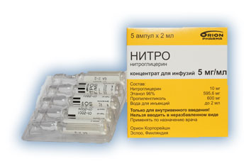 Препарат Нитро. АО "Биннофарм" Россия