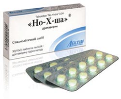 Препарат Но-Х-ша таб.0,04 №30. ЗАО "Фармацевтическая фирма "Дарница" Украина