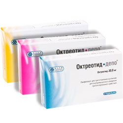 Препарат Октреотид-ДЕПО. Sun Pharmaceutical Industries Ltd. (Сан Фармасьютикал Индастрис) Индия