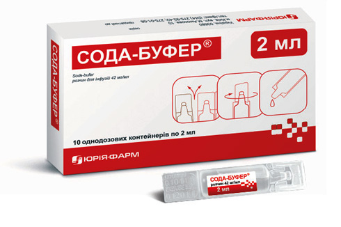Препарат Сода-буфер небулы.