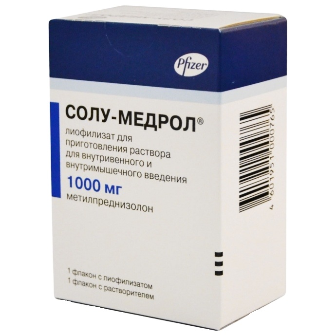 Препарат Солу-Медрол®. ЗАО "ФармФирма "Сотекс" Россия