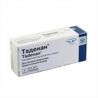 Препарат Таденан.
