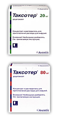 Препарат Таксотер®.