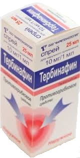 Препарат Тербинафин.