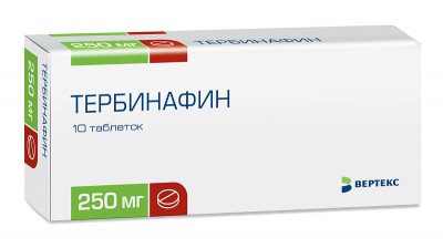 Препарат Тербинафин.