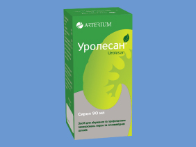 Препарат Уролесан сироп.