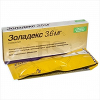 Препарат Золадекс 3.6 мг.